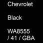 Preview: Chevrolet, Black, WA8555 / 41 / GBA.